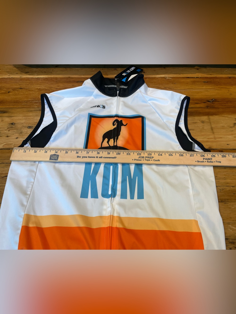ATHLOS CYCLING BREAKAWAY WIND VEST • KOM• Size Medium • NWT - Picture 4 of 6